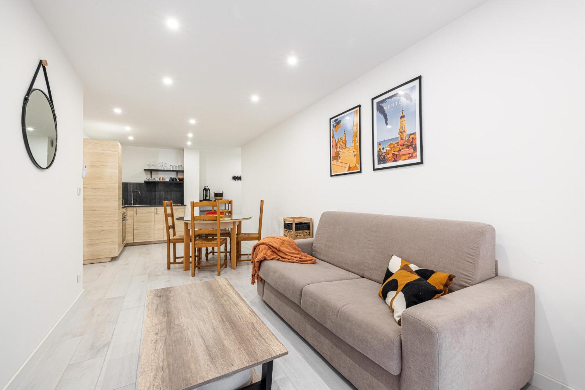 Eden Park - Charmant 2 Pieces, Proche Plage مينتون المظهر الخارجي الصورة